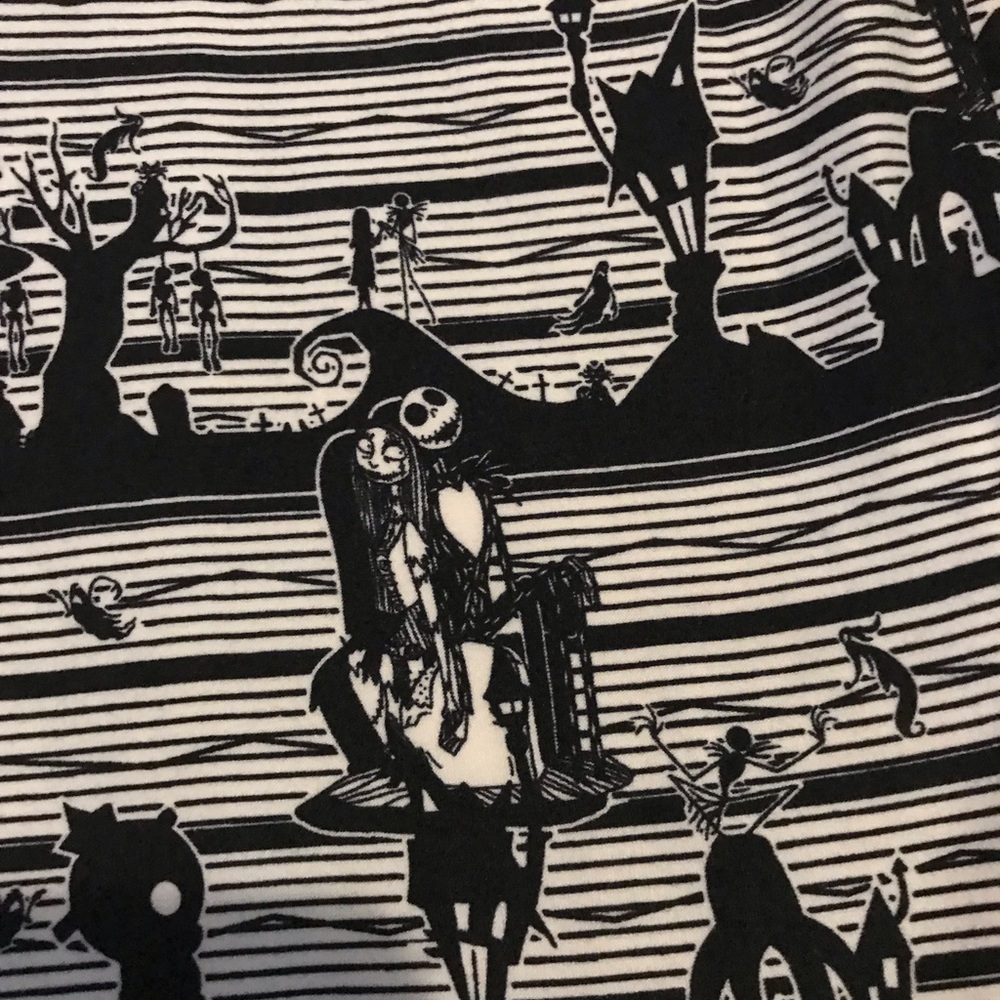 OS Lularoe Disney NBC Jack and Sally NWOT